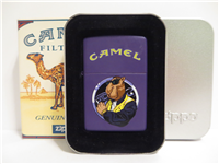JOE CAMEL WIND Purple Matte Lighter (Zippo, 237CML.251, 1995)  
