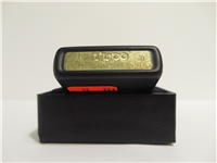 Mazzi FLAME LION Color Printed Black Matte Lighter (Zippo, 28003, 2011)  