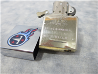 NFL TENNESSEE TITANS Brushed Chrome Lighter (Zippo, 2002)