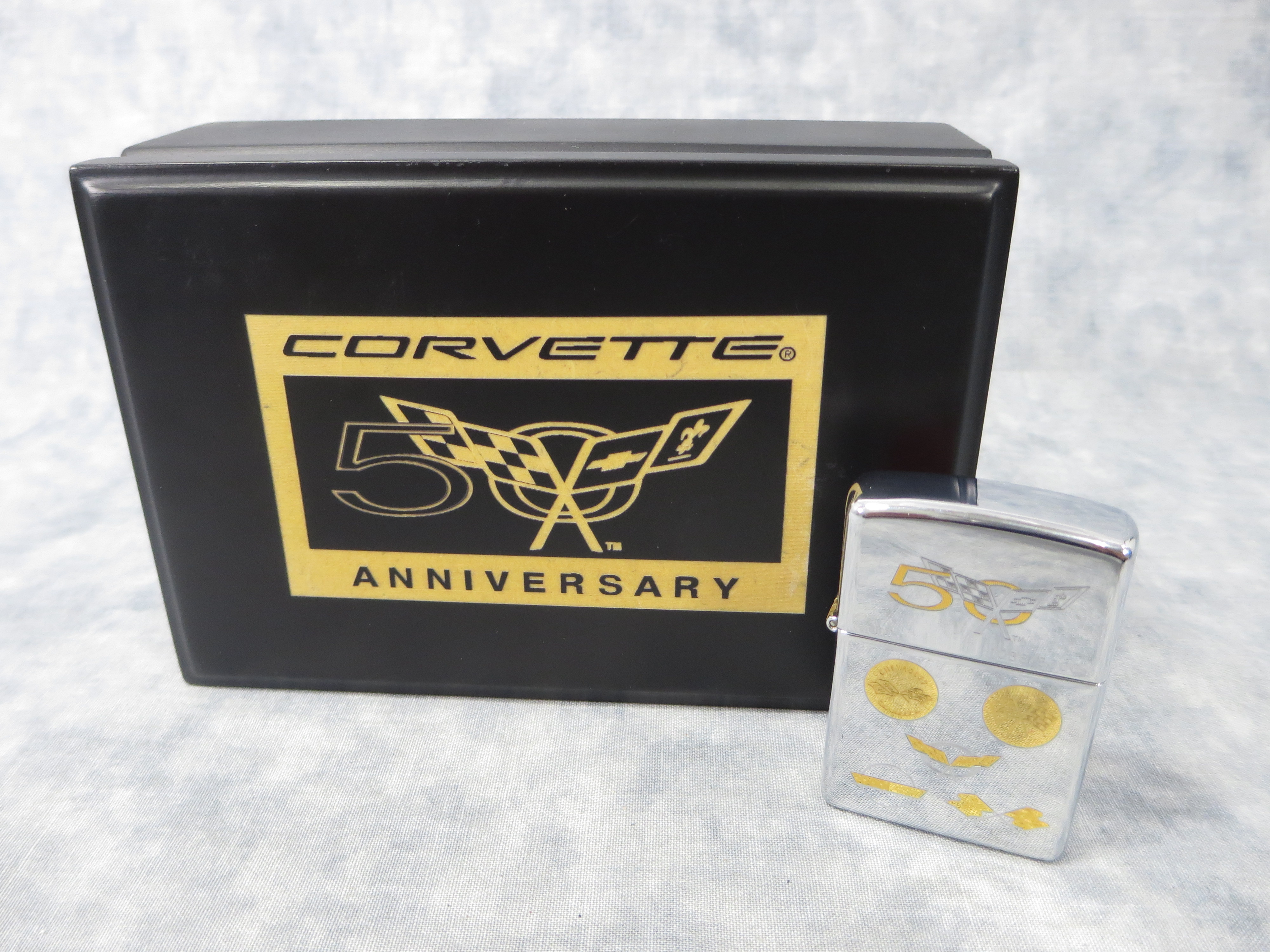 Value of CORVETTE 50TH ANNIVERSARY 1036/5000 Limited Edition 24KT 