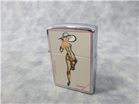 BALLET SHOES Polished Chrome Lighter (Zippo, Petty Pretty Girl Collection Series I, 1997)