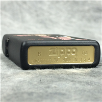 ELVIS PRESLEY Black Matte Lighter (Zippo 20863, 2004)