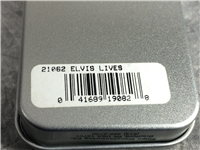 ELVIS LIVES Satin Chrome Lighter (Zippo 21062, 2006)