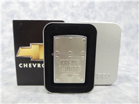 CHEVY TRUCKS BOLTS EMBLEM Street Chrome Lighter (Zippo, 20292, 2004)