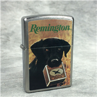 REMINGTON TRUE BLUES Dog Street Chrome Lighter (Zippo 24817, 2009)