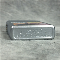 JIM BEAM REAL BOURBON Satin Chrome Lighter (Zippo 24267, 2007)