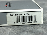 MESH CROSS Polished Chrome Lighter Armor Case (Zippo 20946, 2006)