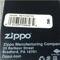 REMINGTON COMPASS Brushed Chrome Lighter (Zippo 24646, 2008)
