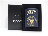 UNITED STATES NAVY Navy Blue Matte Lighter (Zippo, 2005)