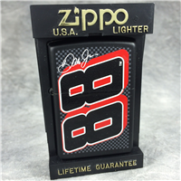 DALE EARNHARDT JR. #88 Black Matte Lighter (Zippo 24693, 2009)