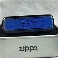 PLAYBOY BUNNY 50TH ANNIVERSARY Indigo Chrome Lighter (Zippo 20578, 2004)  