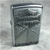 HARLEY DAVIDSON AMERICAN LEGEND Street Chrome Lighter (Zippo 20229, 2006)