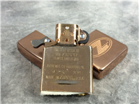 Rare Z-SERIES COPPER PROJECT PROTOTYPE Brushed Copper Lighter (Zippo, 2002)