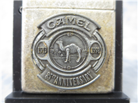 CAMEL 85TH ANNIVERSARY Emblem Antique Silver Plate Lighter (Zippo, 1997)  