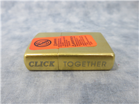 Click Together Event TREASURES & TALES Limited Edition Gold Dust Lighter (Zippo, 2006)