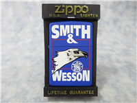 SMITH & WESSON Eagle Logo Blue Matte Lighter (Zippo, 1999)