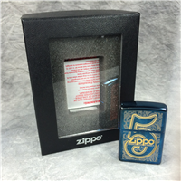 ZIPPO CLICK 5th ANNIVERSARY Sapphire Chrome Lighter (Zippo 20446, 2007)  