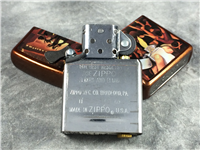 ZIPPO CLICK Concert Bronze-Colored Street Finish Lighter (Zippo, 2009)  *Signed*