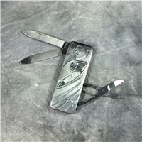 HARLEY DAVIDSON Polished Chrome Lighter & Pocket Knife Set (Zippo HD111, 1997)  