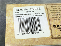 2009 CASE XX I20096 SS Fossilized Mammoth Tiny Texas Toothpick Pocket Knife
