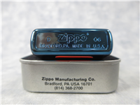Mazzi UNICORN Fantasy High Polished Blue Lighter (Zippo, 24081, 2006)