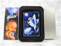 Mazzi UNICORN Fantasy High Polished Blue Lighter (Zippo, 24081, 2006)