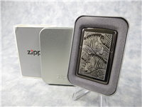 ZEBRA JAMBOREE Etched Midnight Chrome Lighter (Zippo, 20778, 2004)