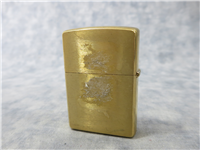 BUDWEISER MILLENNIUM Brushed Brass Lighter (Zippo, 2000)  