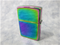 CARD SUITS Etched Spectrum Chrome Lighter (Zippo, 20406, 2004)  