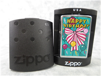 HAPPY BIRTHDAY Polished Chrome Lighter (Zippo, 2004)