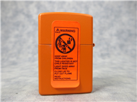 CACTUS Orange Matte Color Printed Lighter (Zippo, 2000)