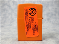 REMINGTON Orange Matte Color Printed Lighter (Zippo, 24539, 2008)