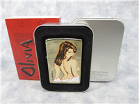 Olivia COMBUSTION Pin Up Champagne Lighter (Zippo, 21000, 2005)