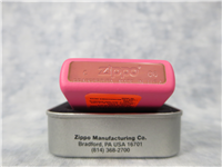 PLAYBOY BUNNY SWIRL Pink Matte Lighter (Zippo, 20415, 2006)  