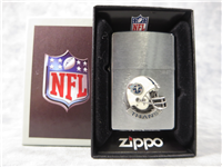 NFL TITANS 3D/EPOXY EMBLEM HELMET Brushed Chrome Lighter (Zippo, 2000)