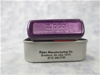 ELVIS SILHOUETTE Purple Shimmer Lighter (Zippo, 21080, 2005)