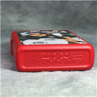 WOMAN IN CAFE Red Matte Lighter (Zippo, 1999)