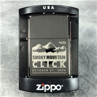 ZIPPO SMOKY MOUNTAIN CLICK Oct. 21, 2006 Black Ice Lighter (150, 2006)