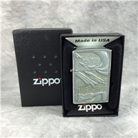 UNITED STATES AIR FORCE Polished Chrome Pewter Emblem Lighter (Zippo, 2003)