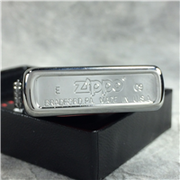ZIPPO AN AMERICAN CLASSIC CROWN STAMP Polished Chrome Lighter (Zippo 24751, 2009)
