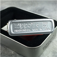 ELVIS PRESLEY Satin Chrome Lighter (Zippo 205EP.405, 2000) New Sealed