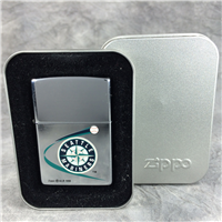 SEATTLE MARINERS Polished Chrome Lighter (Zippo, 1999)