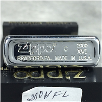 CINCINNATI BENGALS NFL Brushed Chrome Lighter (Zippo 200NFL.651, 2000)
