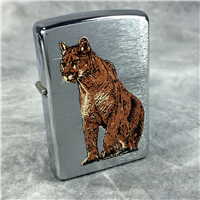 LIONESS Brushed Chrome Lighter (Zippo, 2004)