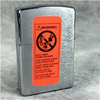 FLUSHING PHEASANT EMBLEM Brushed Chrome Lighter (Zippo 20853, 2005)