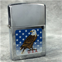AMERICAN EAGLE U.S.A. Polished Chrome Lighter (Zippo, 2002)