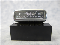 Linda Layden SCRIMSHAW BEAR Brushed Chrome Lighter (Zippo, 2005)