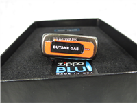 BLU MESMERIZED 2-Sided Black Ice Street Chrome Butane Lighter (Zippo, 30031, 2008)