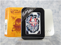 HEARTLESS Tattoo Art Street Chrome Lighter (Zippo, Traditions Collection, 21097, 2006)