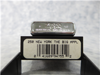 NEW YORK/BIG APPLE Laser Engraved Polished Chrome Lighter (Zippo, 2002)